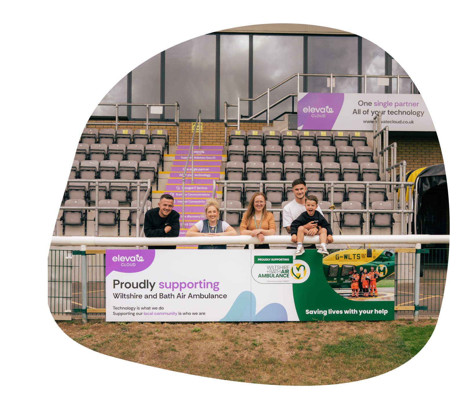 Melksham Town Football Club main stand sponsorship